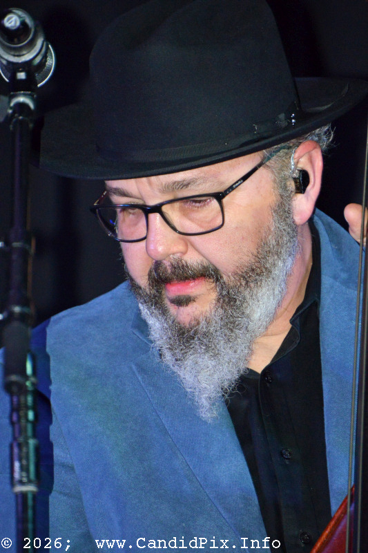 Ben Isaacs with The Isaacs at the 2026 Jekyll Island Bluegrass Festival - photo © Bill Warren