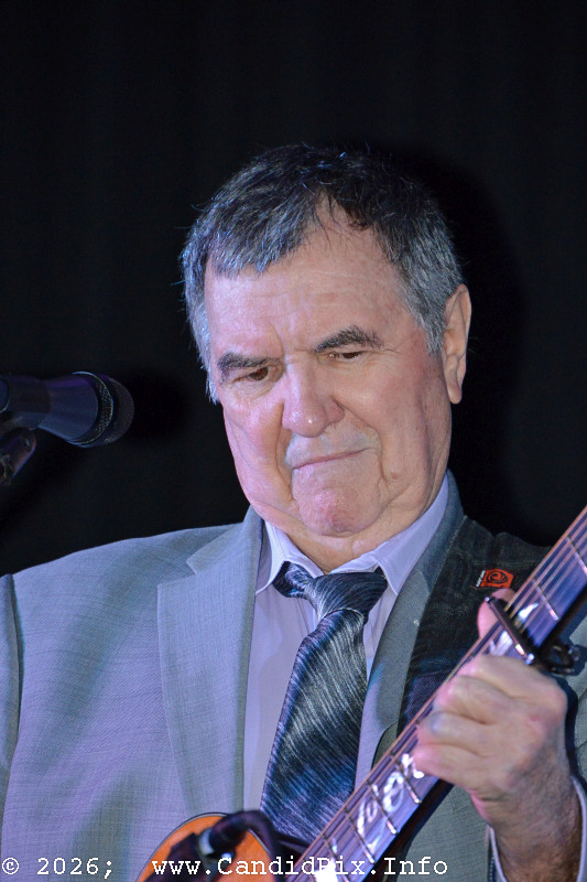Larry Cordle joins Lorraine Jordan & Country Grass at the 2026 Jekyll Island Bluegrass Festival - photo © Bill Warren