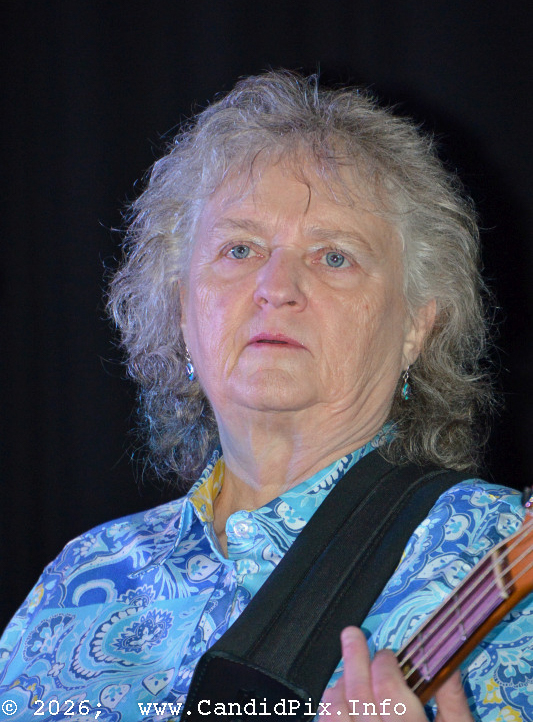 Lorraine Jordan with Country Grass at the 2026 Jekyll Island Bluegrass Festival - photo © Bill Warren