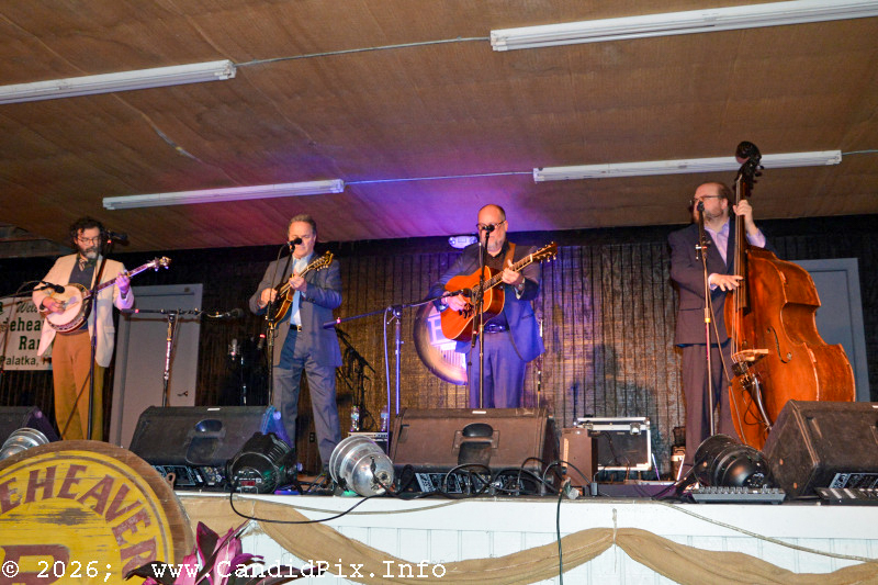 Larry Stephenson Band at the 2026 Palatka Bluegrass Festival - photo © Bill Warren
