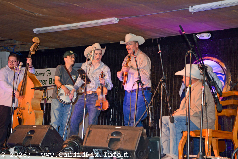 Ian Lane & Southern Flavor at the 2026 Palatka Bluegrass Festival - photo © Bill Warren