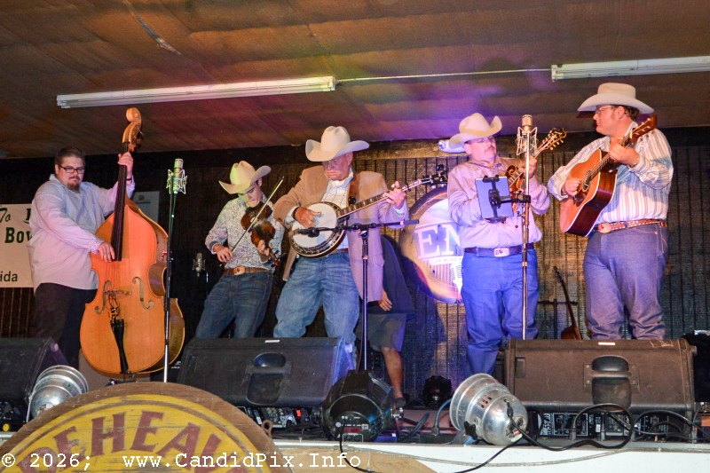 Ian Lane & Southern Flavor at the 2026 Palatka Bluegrass Festival - photo © Bill Warren