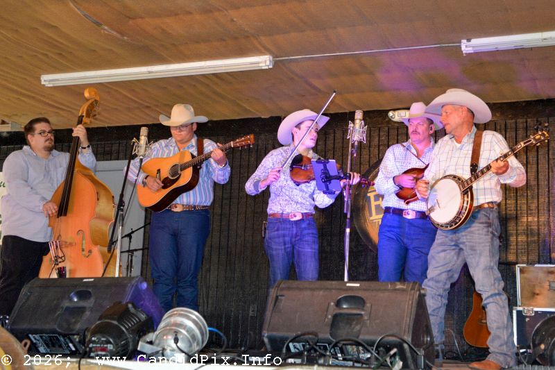 Ian Lane & Southern Flavor at the 2026 Palatka Bluegrass Festival - photo © Bill Warren
