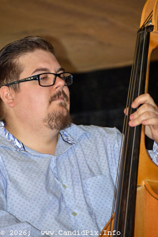 Rex Putnam with Ian Lane & Southern Flavor at the 2026 Palatka Bluegrass Festival - photo © Bill Warren