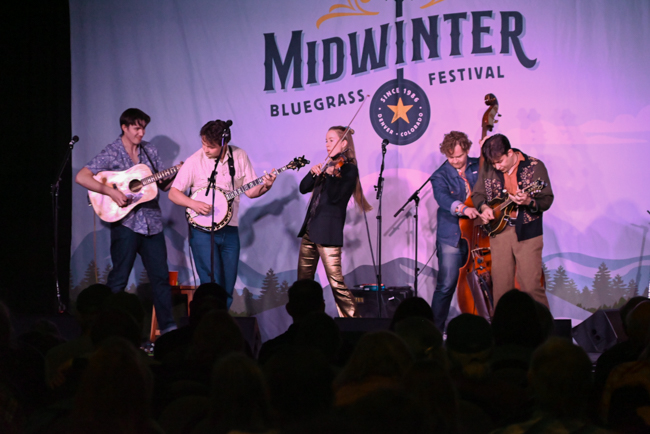 Bronwyn Keith-Hynes at the 2026 Midwinter Bluegrass Festival - photo © Kevin Slick