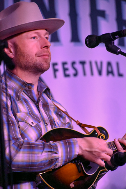 Jordan Ramsey at the 2026 Midwinter Bluegrass Festival - photo © Kevin Slick