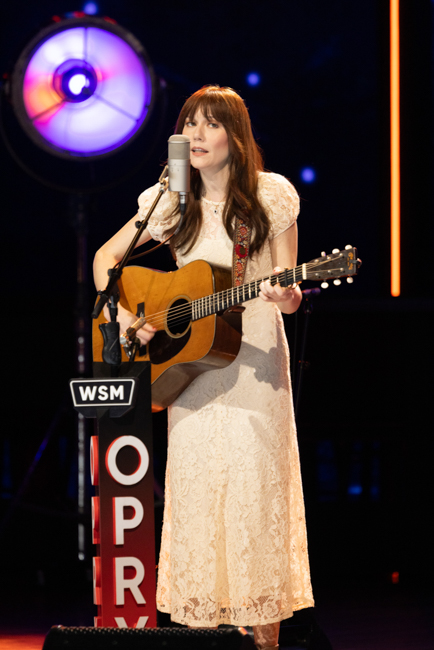 Molly Tuttle on the Grand Ole Opry for the 25th Anniversary of the O Brother, Where Art Thou? soundtrack (2/28/26) - photo © Grand Ole Opry