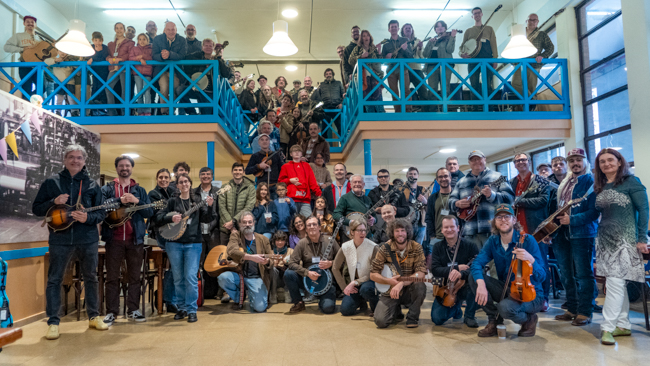 Students at the 2026 Barcelona Bluegrass Camp - photo © Josep Ponsa Camps