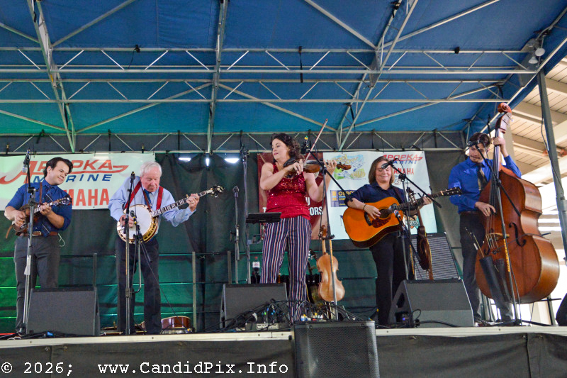 Little Roy & Lizzy Show at the 2026 Big Bass Bluegrass & BBQ festival in Inverness, FL - photo © Bill Warren