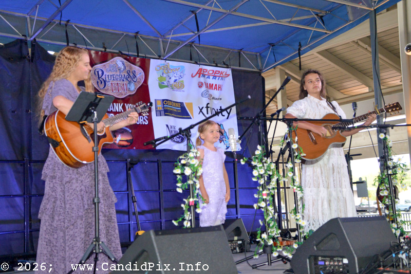 Ayres of Promise at the 2026 Big Bass Bluegrass & BBQ festival in Inverness, FL - photo © Bill Warren