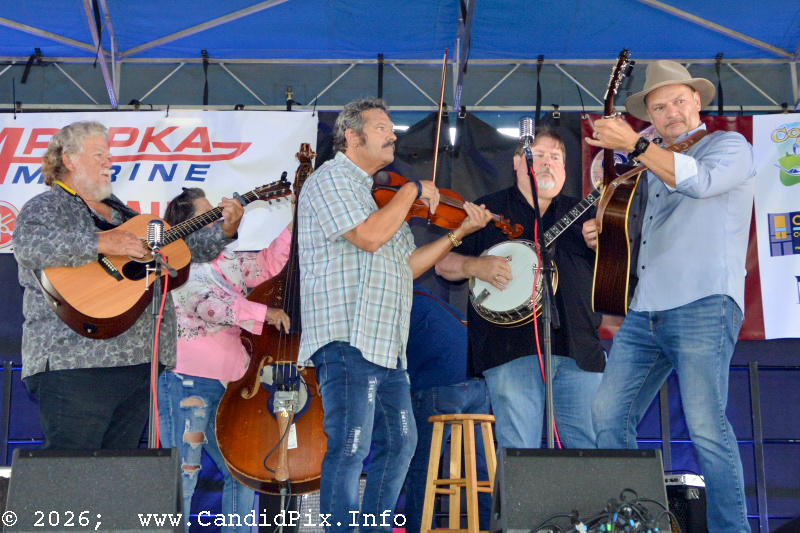Rekindled Bits of Grass at the 2026 Big Bass Bluegrass & BBQ festival in Inverness, FL - photo © Bill Warren