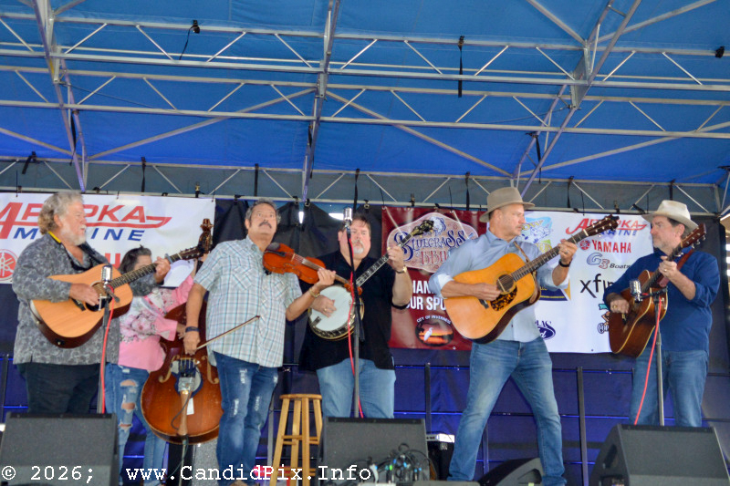 Rekindled Bits of Grass at the 2026 Big Bass Bluegrass & BBQ festival in Inverness, FL - photo © Bill Warren