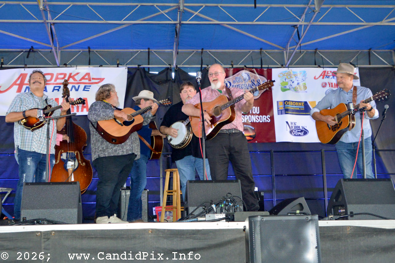 Rekindled Bits of Grass at the 2026 Big Bass Bluegrass & BBQ festival in Inverness, FL - photo © Bill Warren