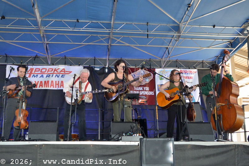 Little Roy & Lizzy Show at the 2026 Big Bass Bluegrass & BBQ festival in Inverness, FL - photo © Bill Warren