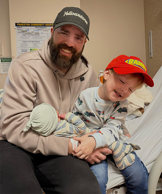 Jonathan, Gus, and Noah Buckner