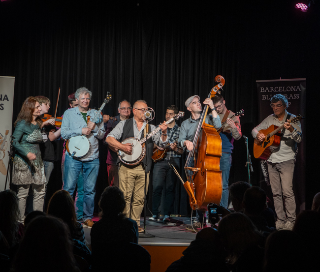 Concert at the 2026 Barcelona Bluegrass Camp - photo © Josep Ponsa Camps