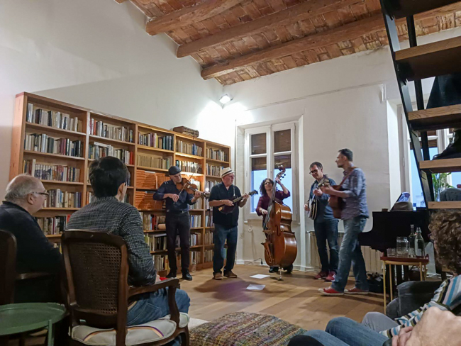 Concert at the 2026 Barcelona Bluegrass Camp - photo © Josep Ponsa Camps