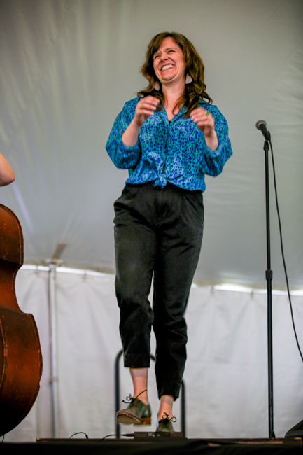 Cathy and Marcy's Old Time Coalition at MerleFest 2026 - photo © Bryce Lafoon