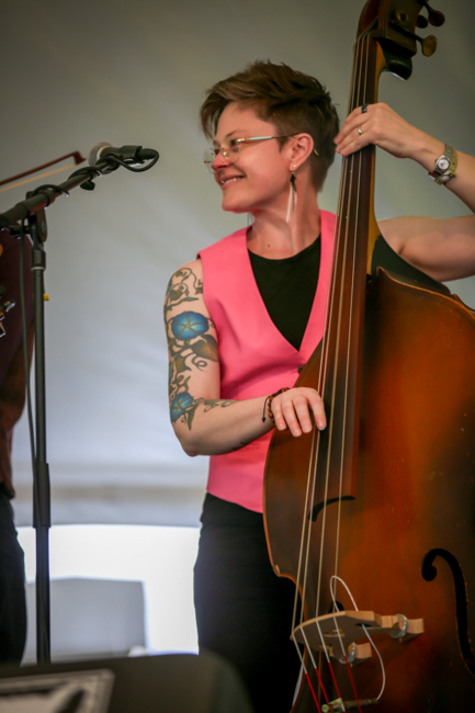 Cathy and Marcy's Old Time Coalition at MerleFest 2026 - photo © Bryce Lafoon