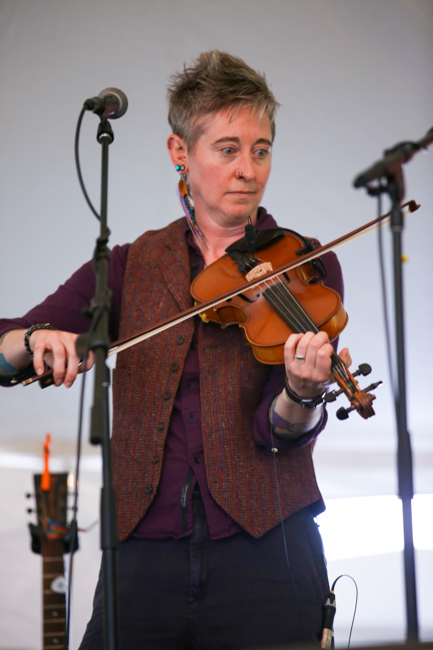 Cathy and Marcy's Old Time Coalition at MerleFest 2026 - photo © Bryce Lafoon
