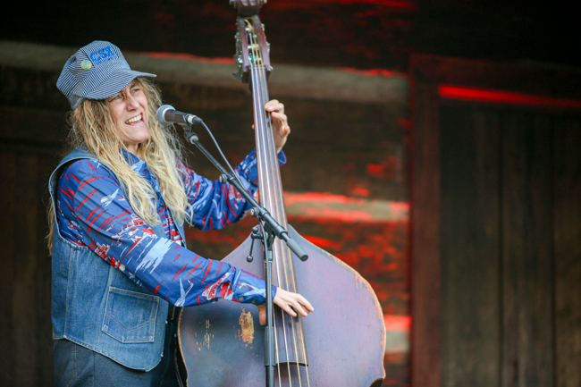 Melissa Carper at MerleFest 2026 - photo © Bryce Lafoon