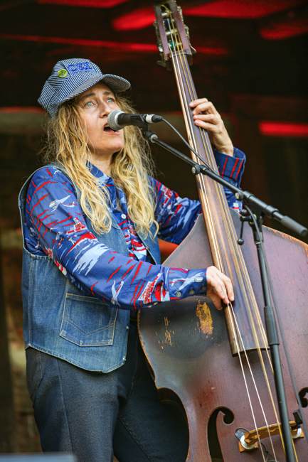 Melissa Carper at MerleFest 2026 - photo © Bryce Lafoon