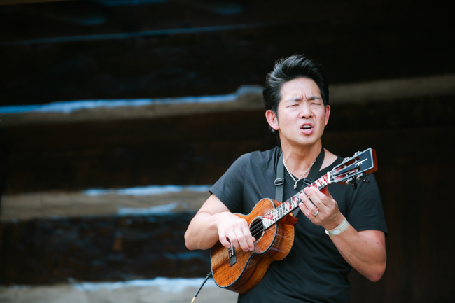 Jake Shimabukuro at MerleFest 2026 - photo © Bryce Lafoon
