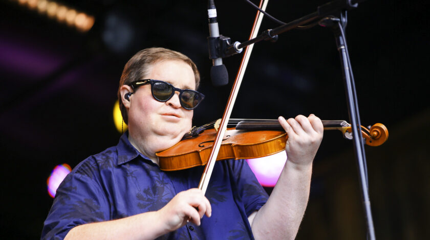 Michael Cleveland at MerleFest