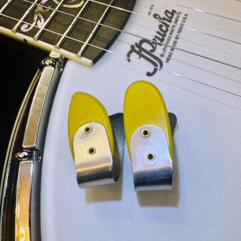 ToneSlabs thumpick made in cooperation with Prucha Bluegrass Instruments