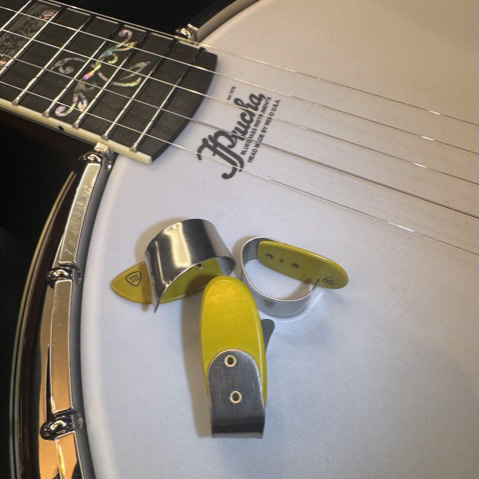 ToneSlabs thumpick made in cooperation with Prucha Bluegrass Instruments
