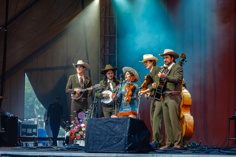 Sierra Farrell and Water Tower at DelFest 2026 - photo © Gary Jared