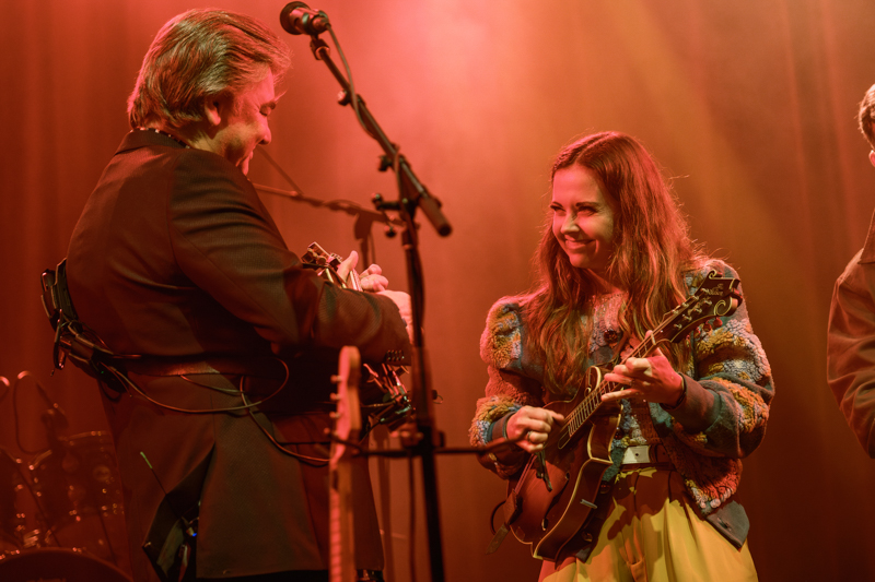 Sierra Hull with The Del McCoury Band at DelFest 2026 - photo © Gary Jared