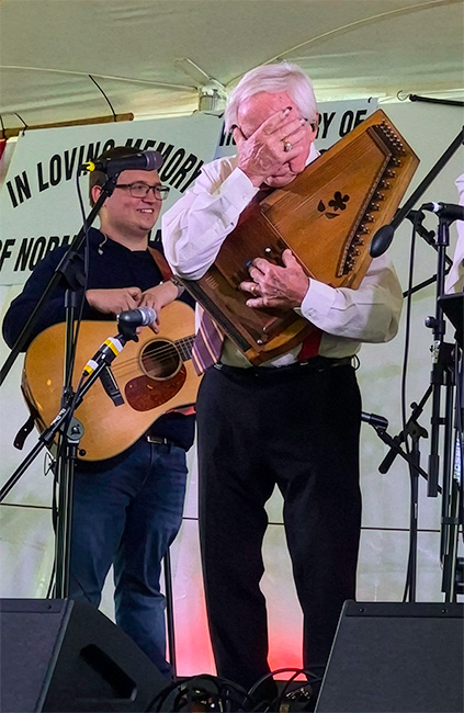 Little Roy Lewis at the 2026 Little Roy & Lizzy Music Festival - photo © Ami Ricci
