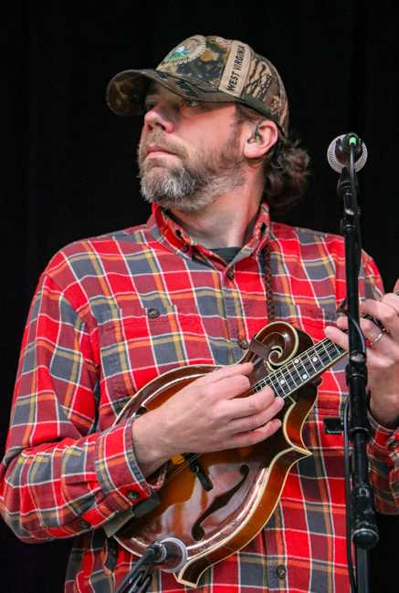 Aaron Ramsey with the Mountain Heart Tribute Band at the 2026 Tony Rice Memorial MusicFest - photo © G. Nicholas Hancock