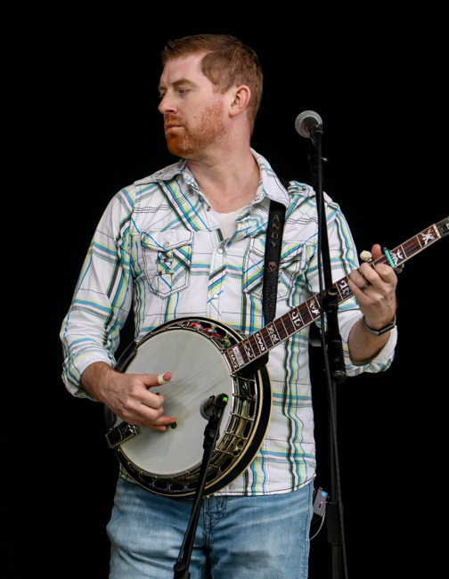 Andy Lowe with Tobacco Road at the 2026 Tony Rice Memorial MusicFest - photo © G. Nicholas Hancock