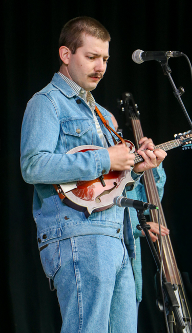 Andy Stinnett with the Dave Atkins & Mountain Soul at the 2026 Tony Rice Memorial MusicFest - photo © G. Nicholas Hancock