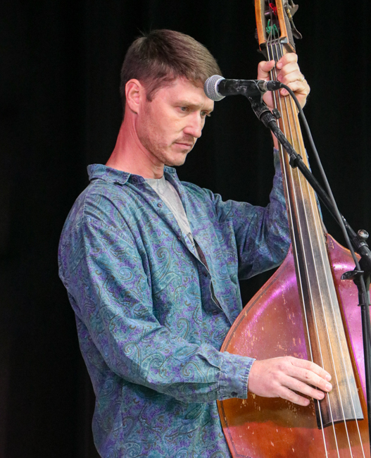 Cliff Bailey with the Shannon Slaughter Band at the 2026 Tony Rice Memorial MusicFest - photo © G. Nicholas Hancock