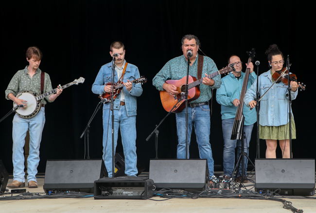 Dave Atkins & Mountain Soul at the 2026 Tony Rice Memorial MusicFest - photo © G. Nicholas Hancock
