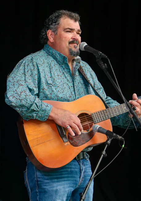 Dave Atkins at the 2026 Tony Rice Memorial MusicFest - photo © G. Nicholas Hancock
