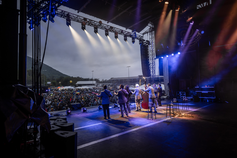 The Del McCoury Band at DelFest 2026 - photo © Rob Laughter