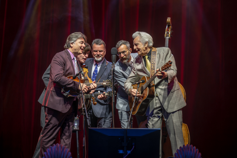The Del McCoury Band at DelFest 2026 - photo © Rob Laughter