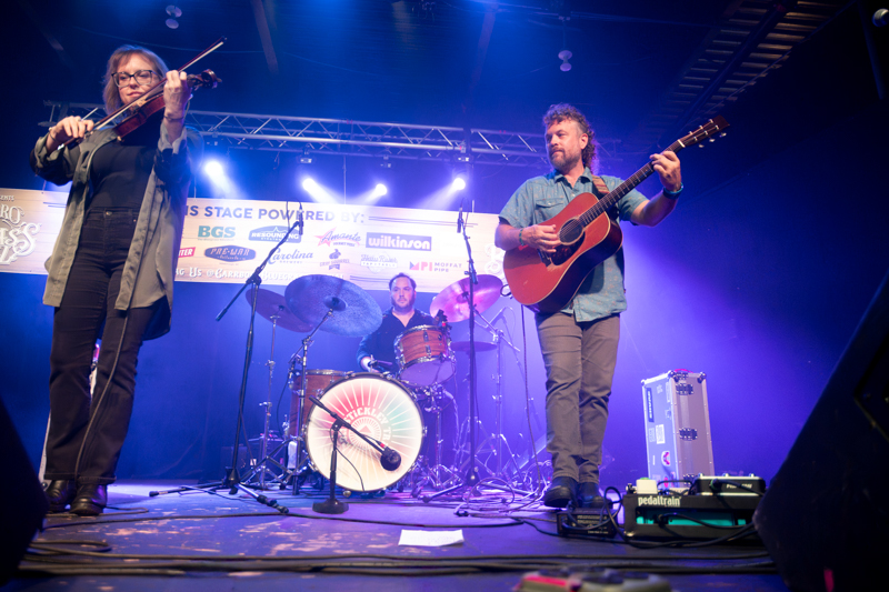 Jon Stickley Trio at the 2026 Carrboro Bluegrass Festival (5/23/26) - photo © Thomas Beck