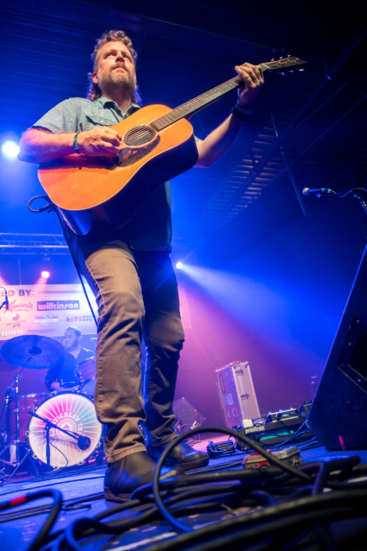 Jon Stickley at the 2026 Carrboro Bluegrass Festival (5/23/26) - photo © Thomas Beck