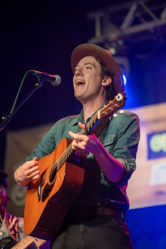 Mason Via at the 2026 Carrboro Bluegrass Festival (5/23/26) - photo © Thomas Beck
