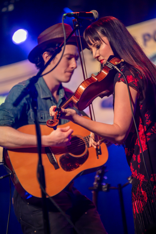 Mason Via at the 2026 Carrboro Bluegrass Festival (5/23/26) - photo © Thomas Beck