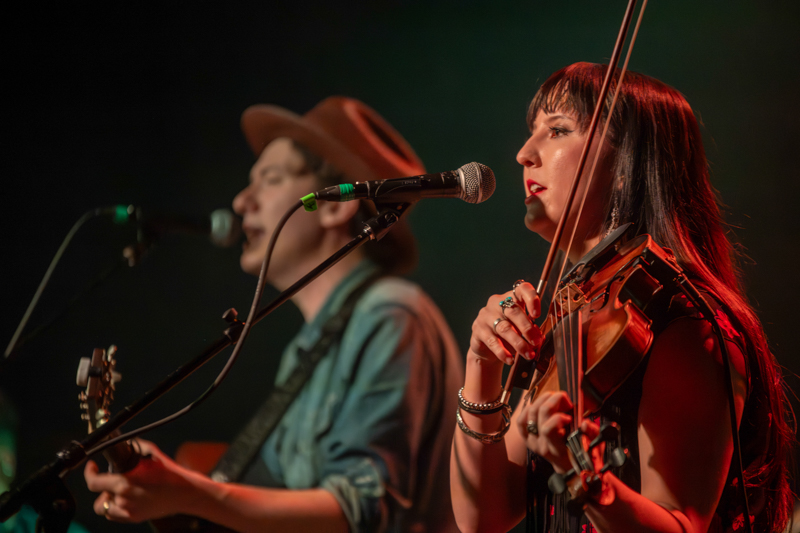 Mason Via at the 2026 Carrboro Bluegrass Festival (5/23/26) - photo © Thomas Beck