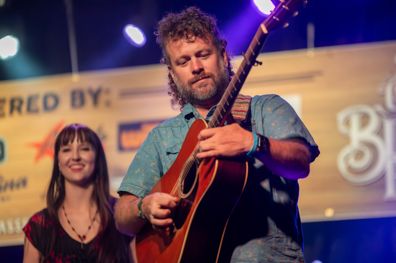Jon Stickley at the 2026 Carrboro Bluegrass Festival (5/23/26) - photo © Thomas Beck