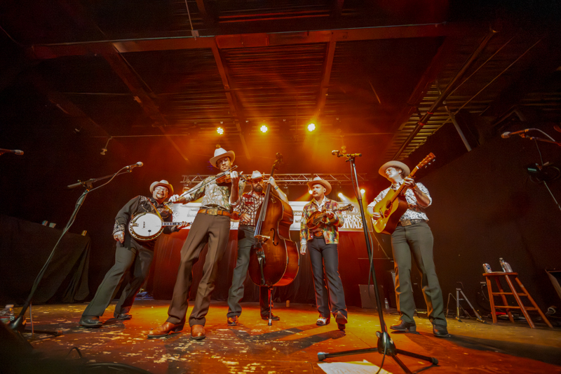The Po' Ramblin' Boys at the 2026 Carrboro Bluegrass Festival (5/23/26) - photo © Thomas Beck