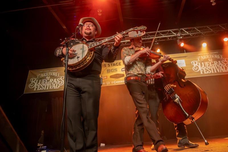 The Po' Ramblin' Boys at the 2026 Carrboro Bluegrass Festival (5/23/26) - photo © Thomas Beck