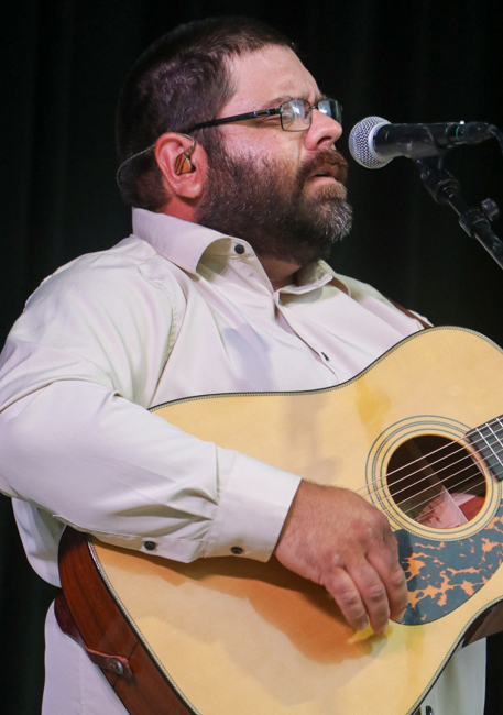 Dustin Pyrtle with the Mountain Heart Tribute Band at the 2026 Tony Rice Memorial MusicFest - photo © G. Nicholas Hancock